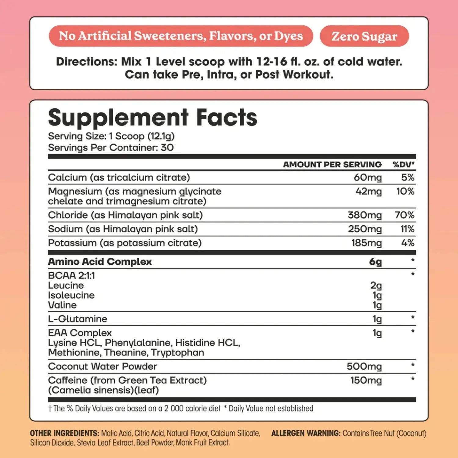 Fit & Lean Amino Hydration & Energy servs sfn Pink Lemonade