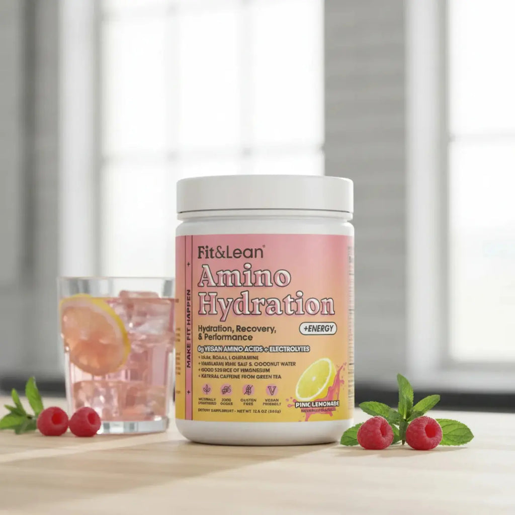 Fit & Lean Amino Hydration & Energy servs sfn Pink Lemonade