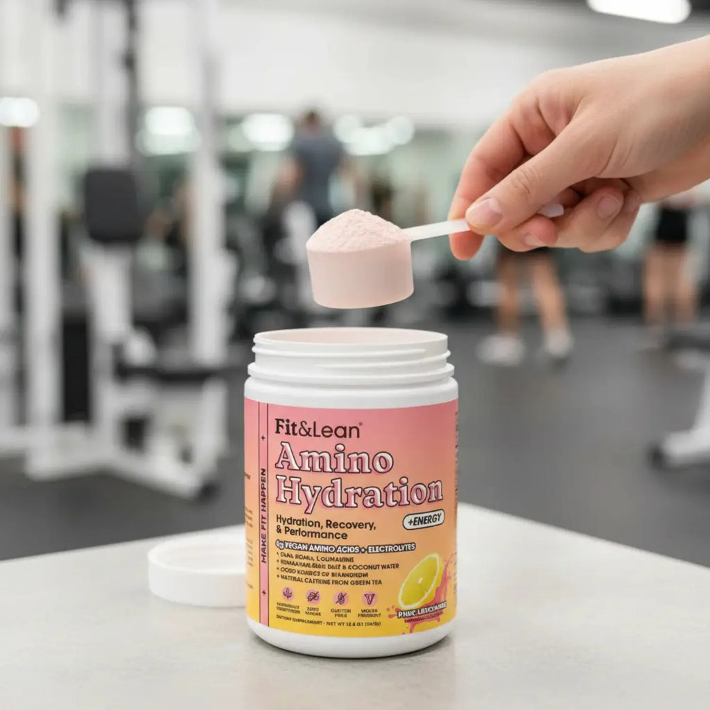Fit & Lean Amino Hydration & Energy servs sfn Pink Lemonade