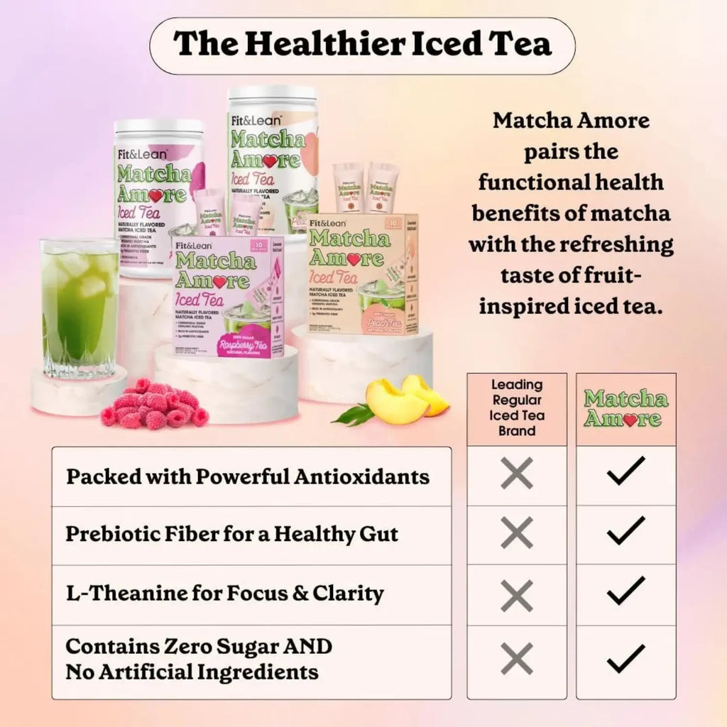 Fit & Lean Matcha Amore 30 servs sfn peach