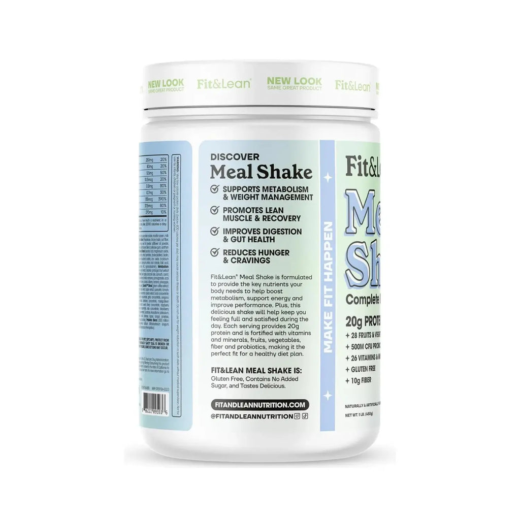 Fit & Lean Meal Shake 10 servs sfn Vanilla Iice cream