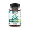 ZHOU Supergreens Max Sabor Frambuesa 60 Gomitas | Vitaminas B6, B12, C y D2 | Con Superalimentos, Prebióticos y Probióticos | Sin Azúcar Añadida | Vegano | Suplemento alimenticio