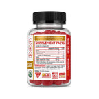 ZHOU Nutrition Vinagre de Sidra de Manzana 60 Gomitas | 500 mg de Vinagre de Sidra de Manzana por Porción | Orgánico, Vegano y Sin Gluten | Suplemento alimenticio