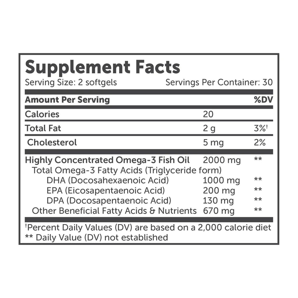 Enzymedica Aqua Biome Maximum Strength Omega 3 60 Cápsulas Blandas