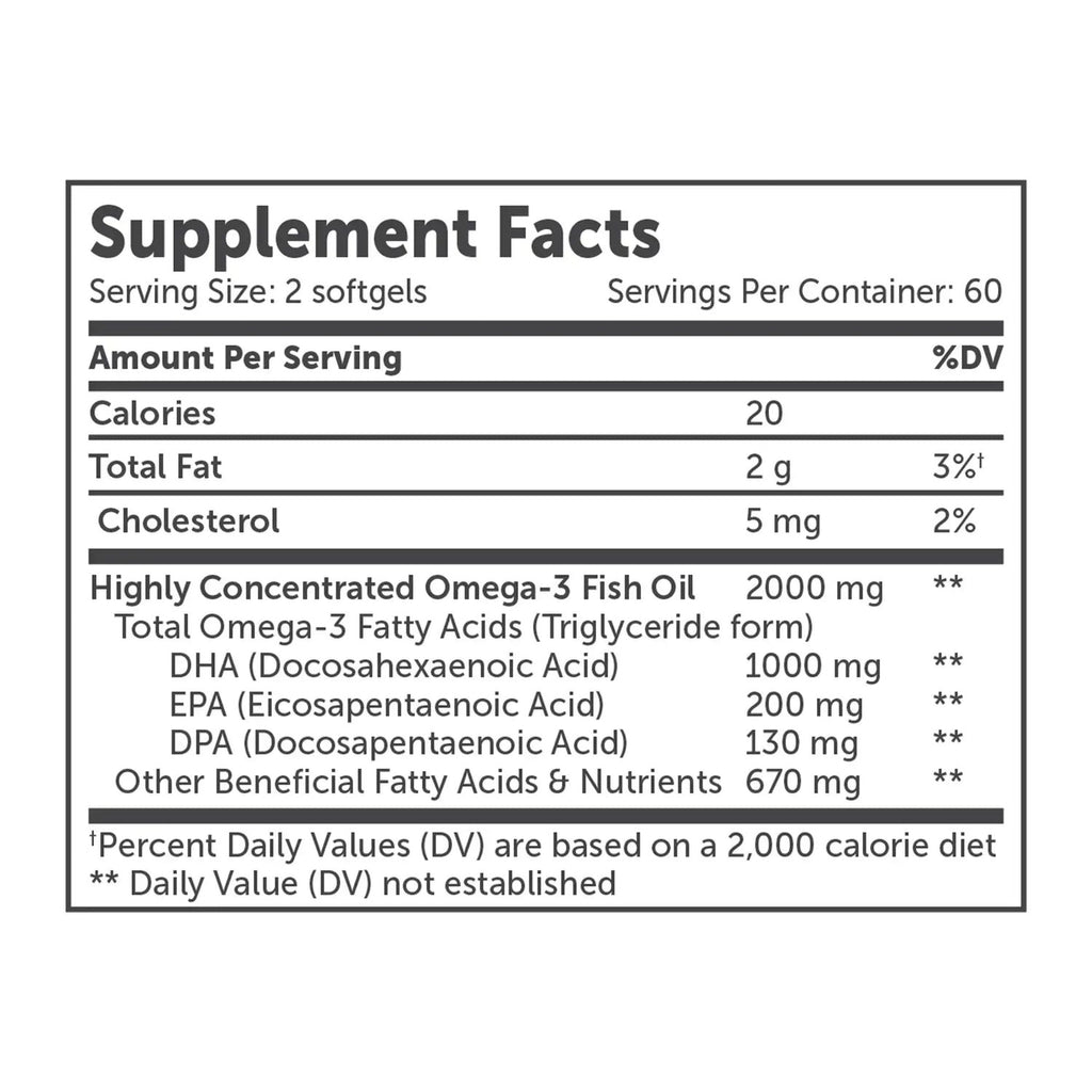 Enzymedica Aqua Biome Maximum Strength Omega 3 60 Cápsulas Blandas