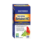 Enzymedica Betaína HCl 60 Cápsulas Vegetales