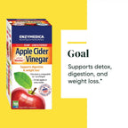 Enzymedica Vinagre de Manzana 60 Cápsulas Vegetales