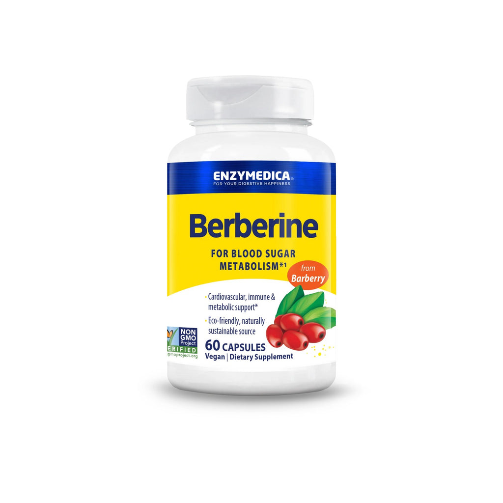 Enzymedica Berberina 60 Cápsulas Vegetales