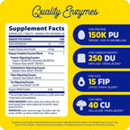 Enzymedica Papaya Complete 240 Tabletas Masticables Papaya y Menta
