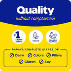 Enzymedica Papaya Complete 240 Tabletas Masticables Papaya y Menta