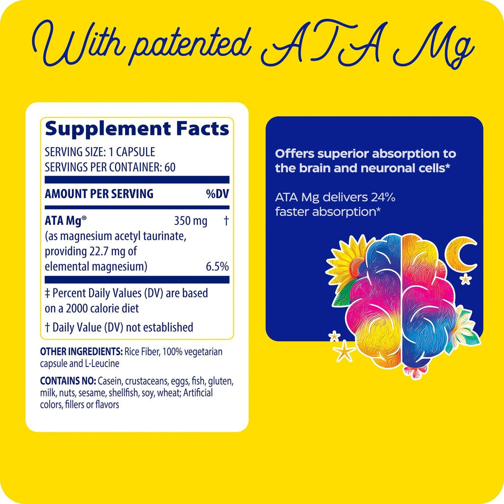 Enzymedica Magnesium Mind 60 Cápsulas Vegetales