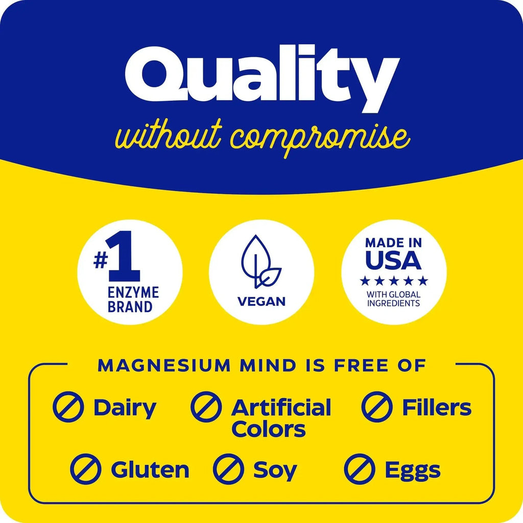 Enzymedica Magnesium Mind 60 Cápsulas Vegetales