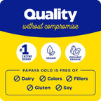 Enzymedica Papaya Gold 60 Tabletas Masticables Papaya y Menta