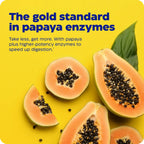 Enzymedica Papaya Gold 120 Tabletas Masticables Papaya y Menta
