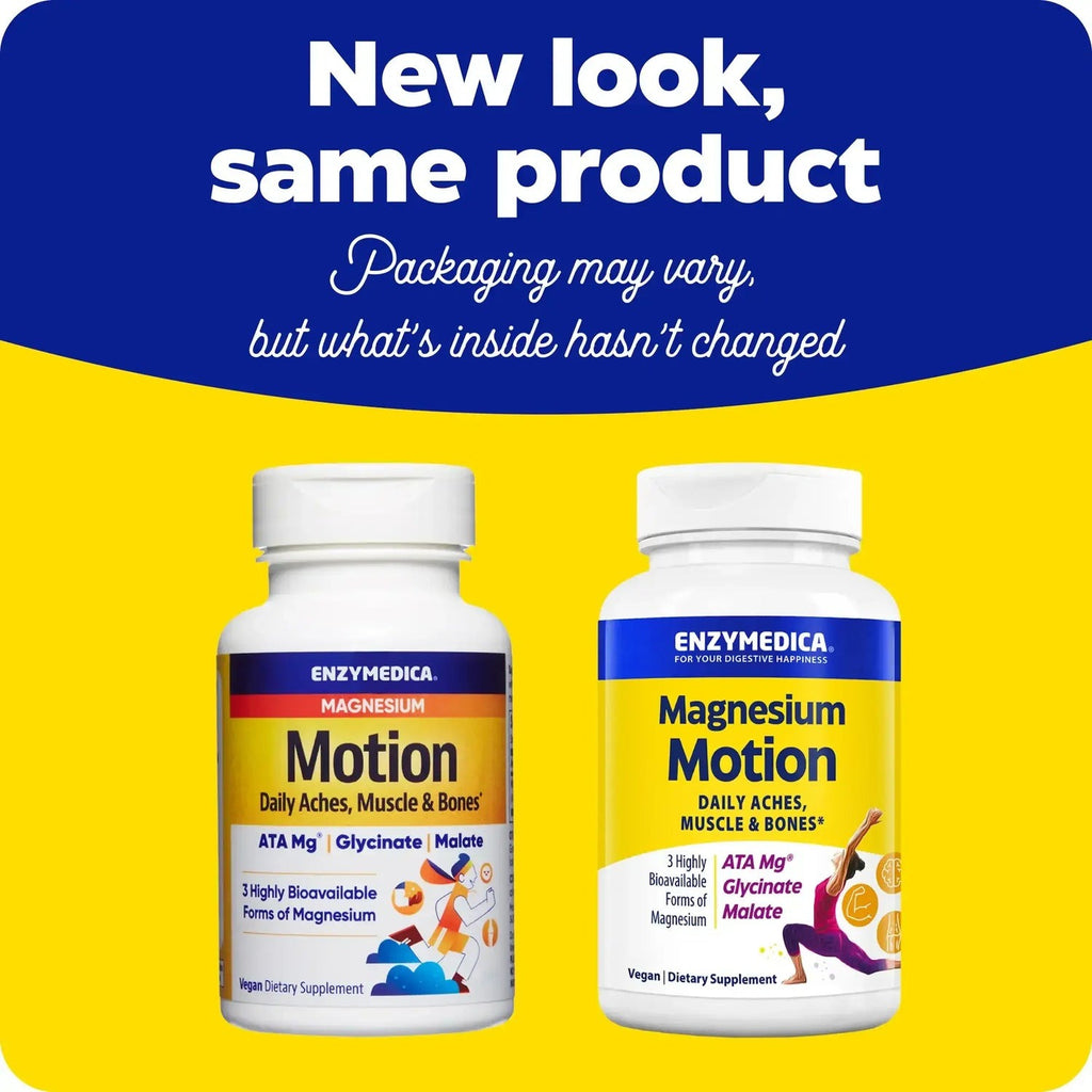 Enzymedica Magnesium Motion 120 Cápsulas Vegetales