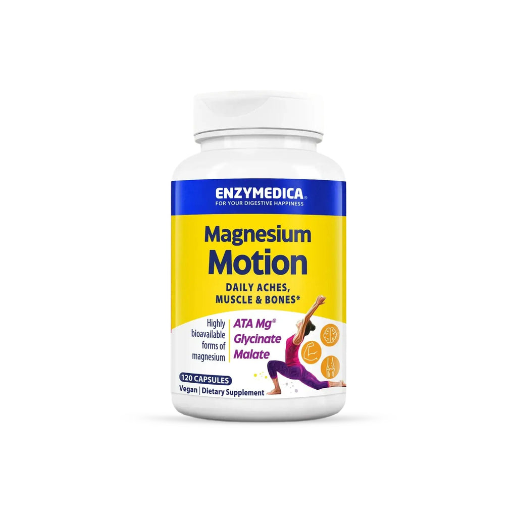 Enzymedica Magnesium Motion 120 Cápsulas Vegetales