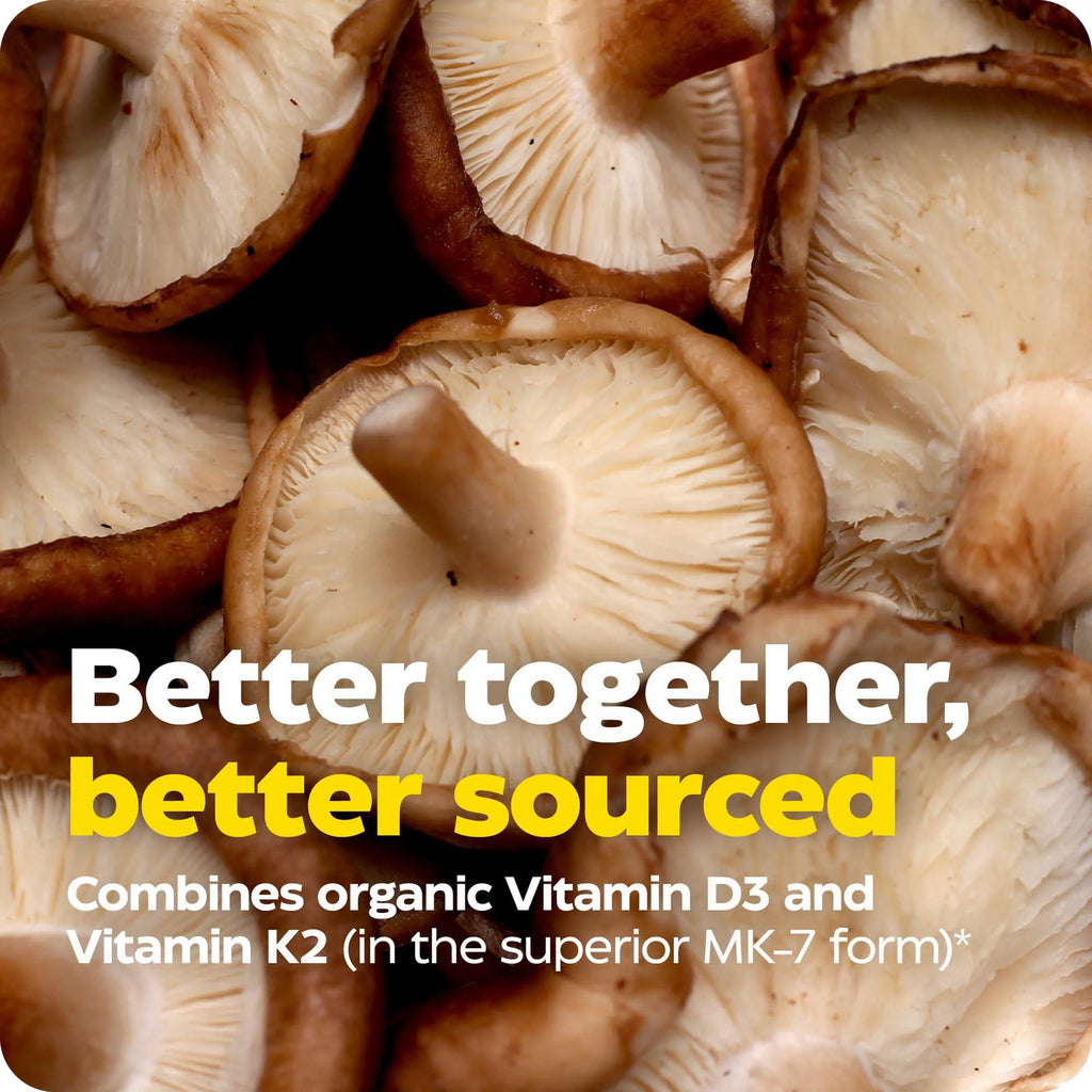 Enzymedica Vitamina D3 + K2 5000 UI 60 Cápsulas Vegetales