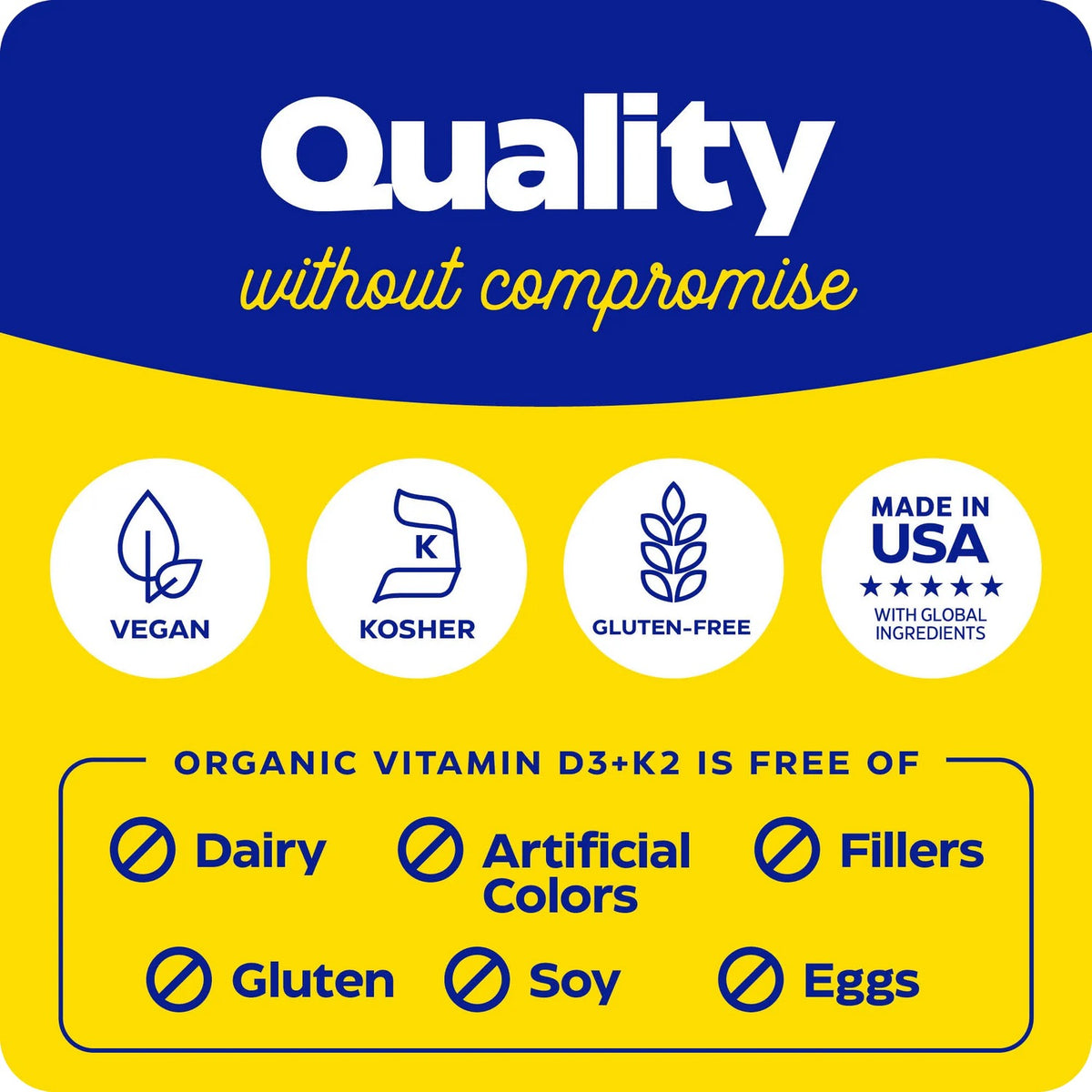 Enzymedica Vitamina D3 + K2 5000 UI 60 Cápsulas Vegetales