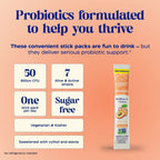 Enzymedica SubCulture Peach Bliss Probiótico en Polvo 20 Sobres Durazno