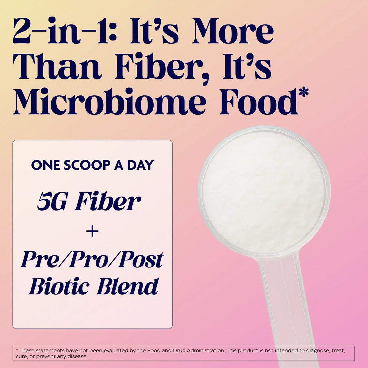Enzymedica Let's Go Fiber+ Fibra en Polvo 30 Porciones Tropical