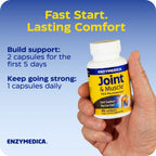 Enzymedica Joint & Muscle PEA Phytosome 300 mg 45 Cápsulas Vegetales