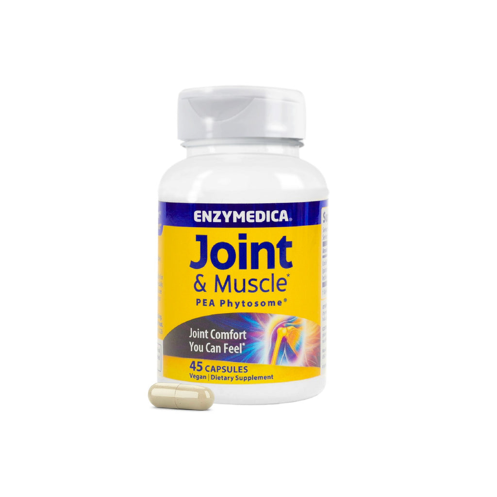 Enzymedica Joint & Muscle PEA Phytosome 300 mg 45 Cápsulas Vegetales