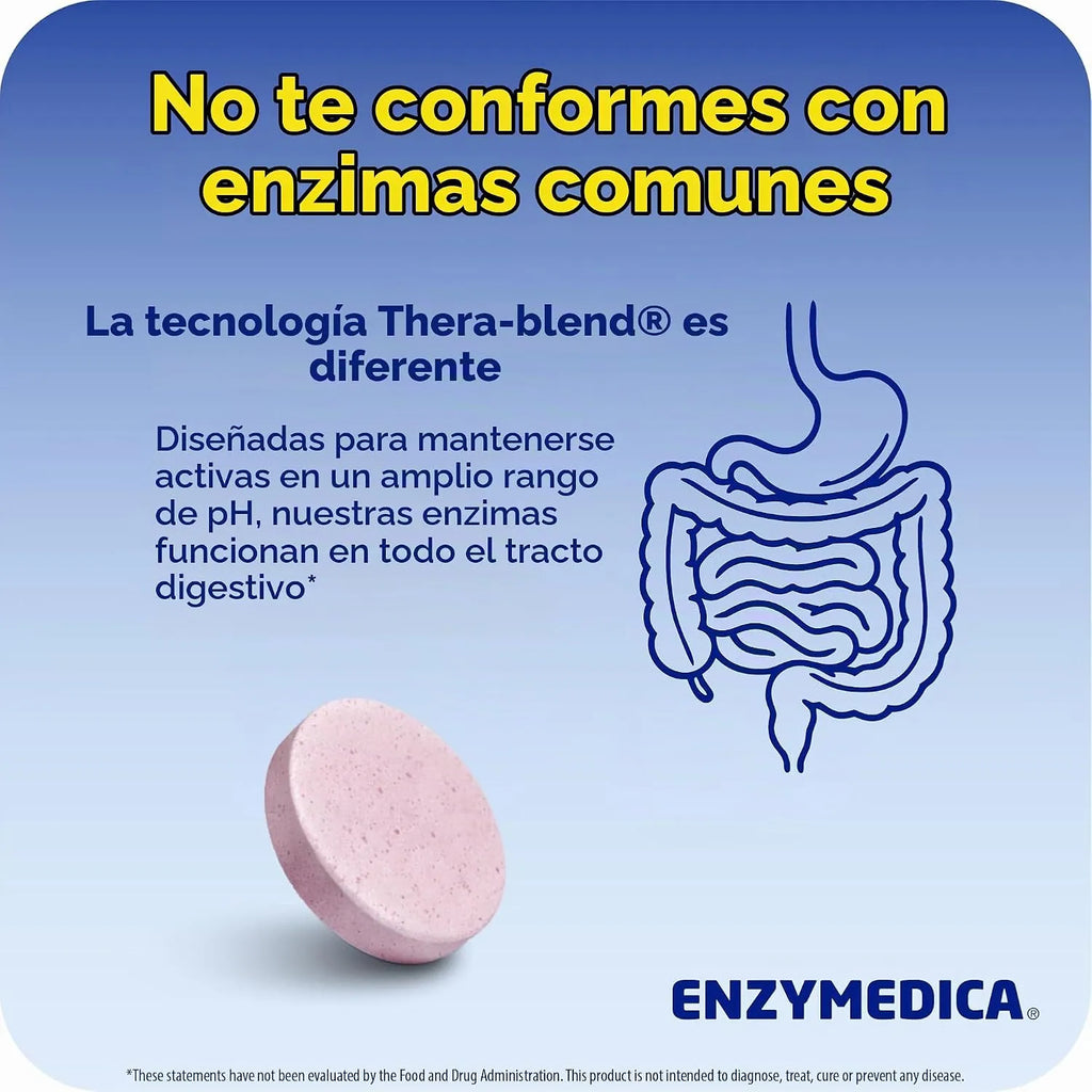 Enzymedica Digest Kids Masticable 60 Cápsulas