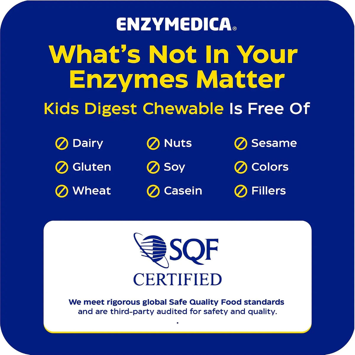Enzymedica Digest Kids Masticable 60 Cápsulas