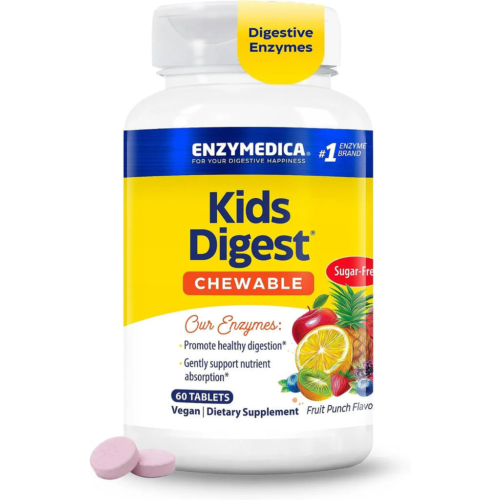 Enzymedica Digest Kids Masticable 60 Cápsulas