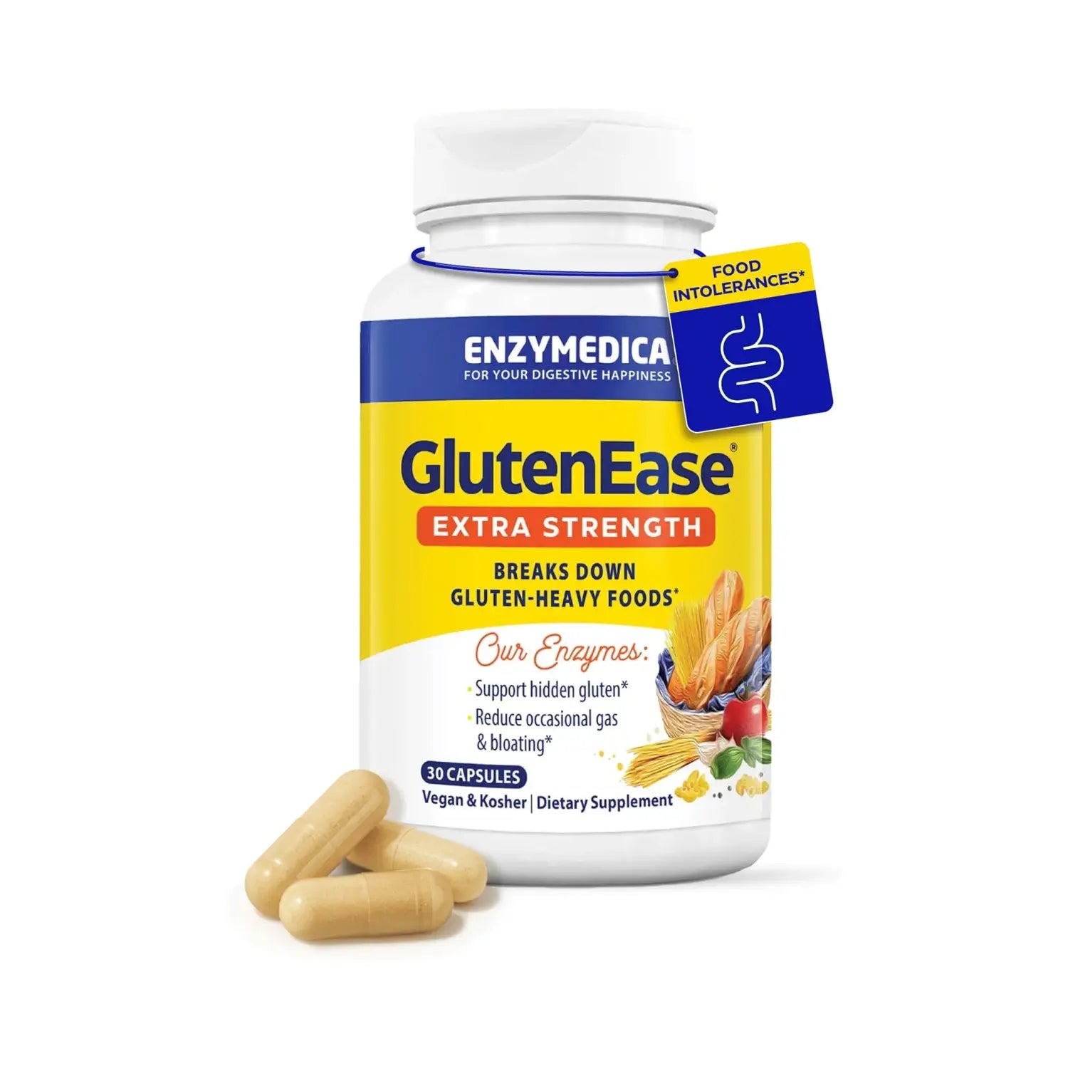 Enzymedica GlutenEase Extra Strength 30 caps sfn
