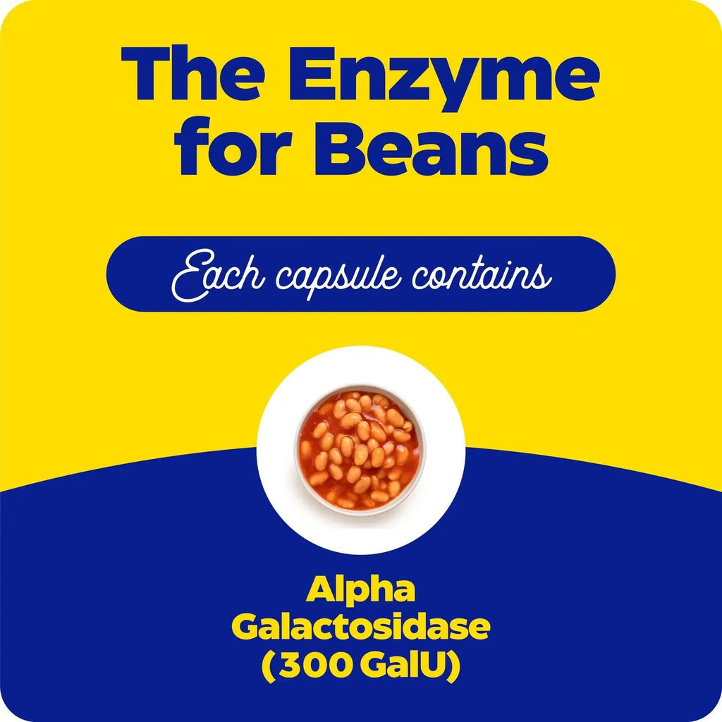 Enzymedica BeanAssist 325 mg 30 Cápsulas Vegetales