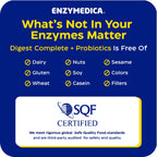 Enzymedica Digest Complete con Probióticos 30 Cápsulas Vegetales