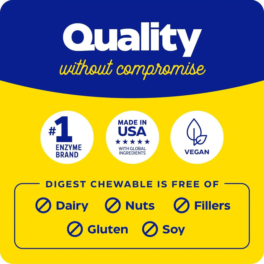Enzymedica Digest Complete 30 Tabletas Masticables Naranja