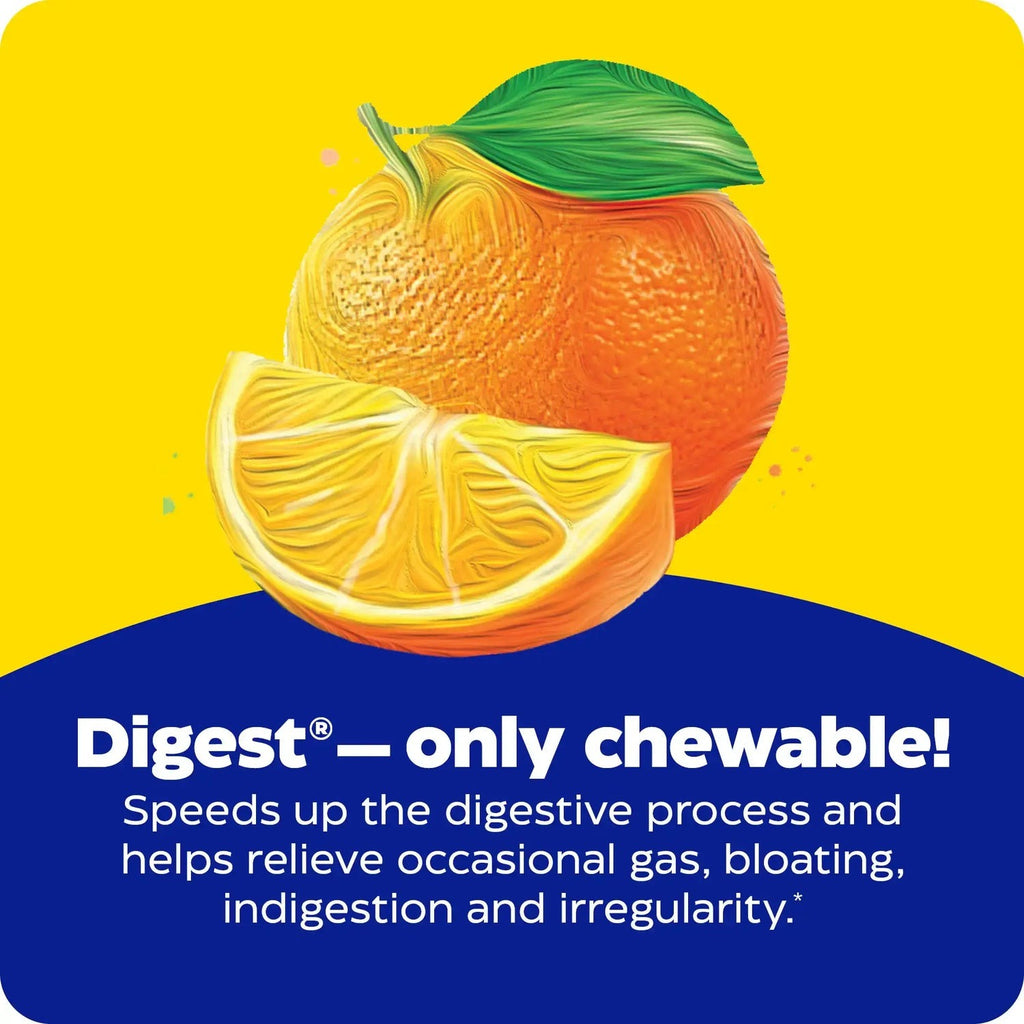 Enzymedica Digest Complete 60 Tabletas Masticables Naranja