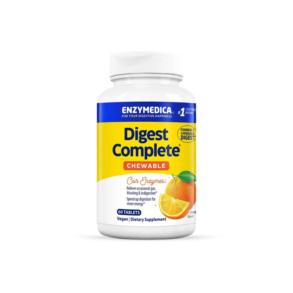 Enzymedica Digest Complete 60 Tabletas Masticables Naranja