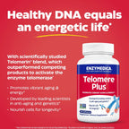 Enzymedica Telomere Plus 30 Cápsulas Vegetales