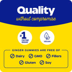 Enzymedica Jengibre y Vitamina B6 60 Gomitas Sabor Limón