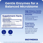 Enzymedica Candidase, enzimas digestivas para una limpieza suave, salud intestinal y digestión, 42 unidades