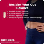 Enzymedica Candidase, enzimas digestivas para una limpieza suave, salud intestinal y digestión, 42 unidades