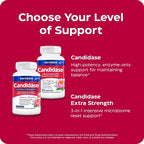 Enzymedica Candidase, enzimas digestivas para una limpieza suave, salud intestinal y digestión, 42 unidades