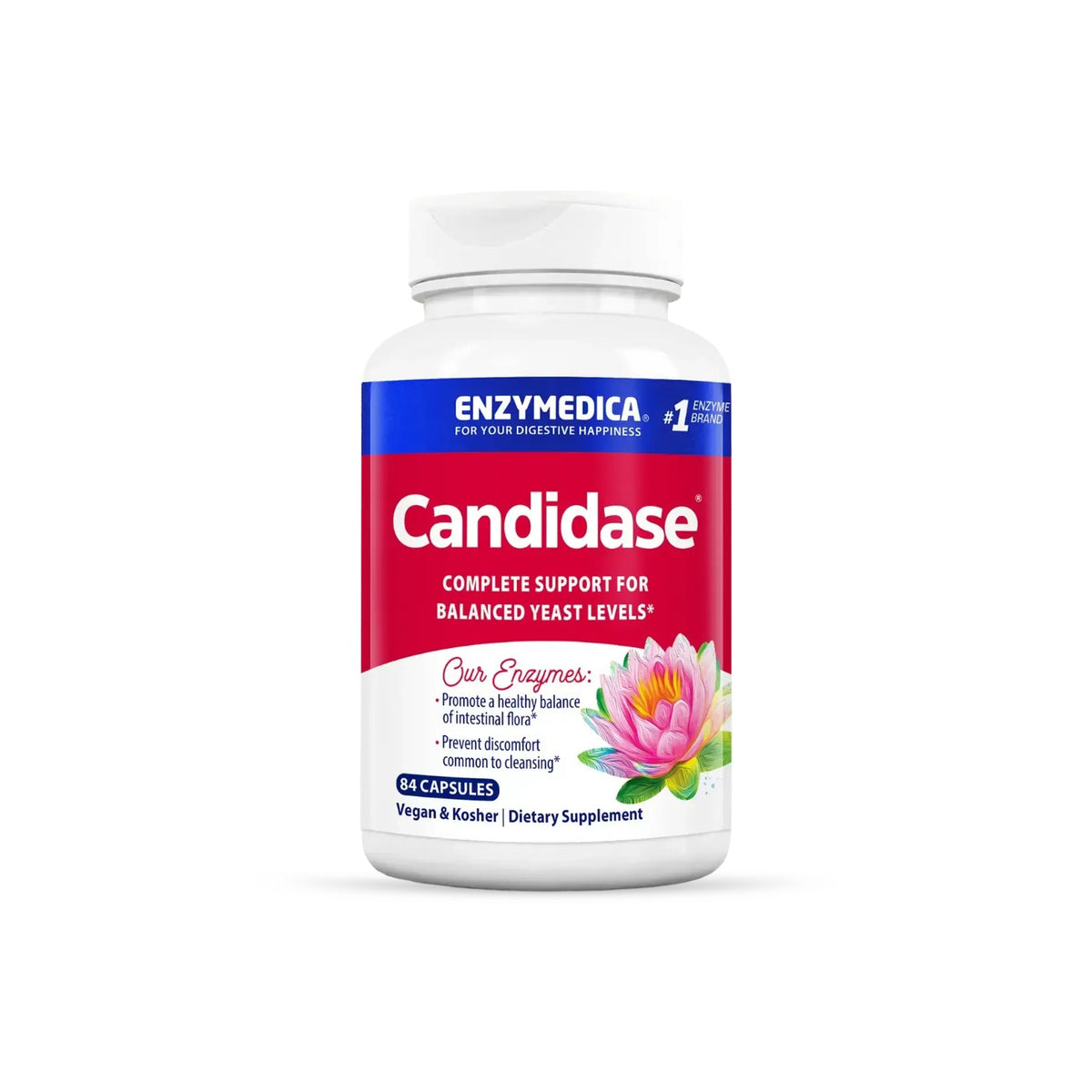 Enzymedica Candidase 84 Cápsulas Vegetales