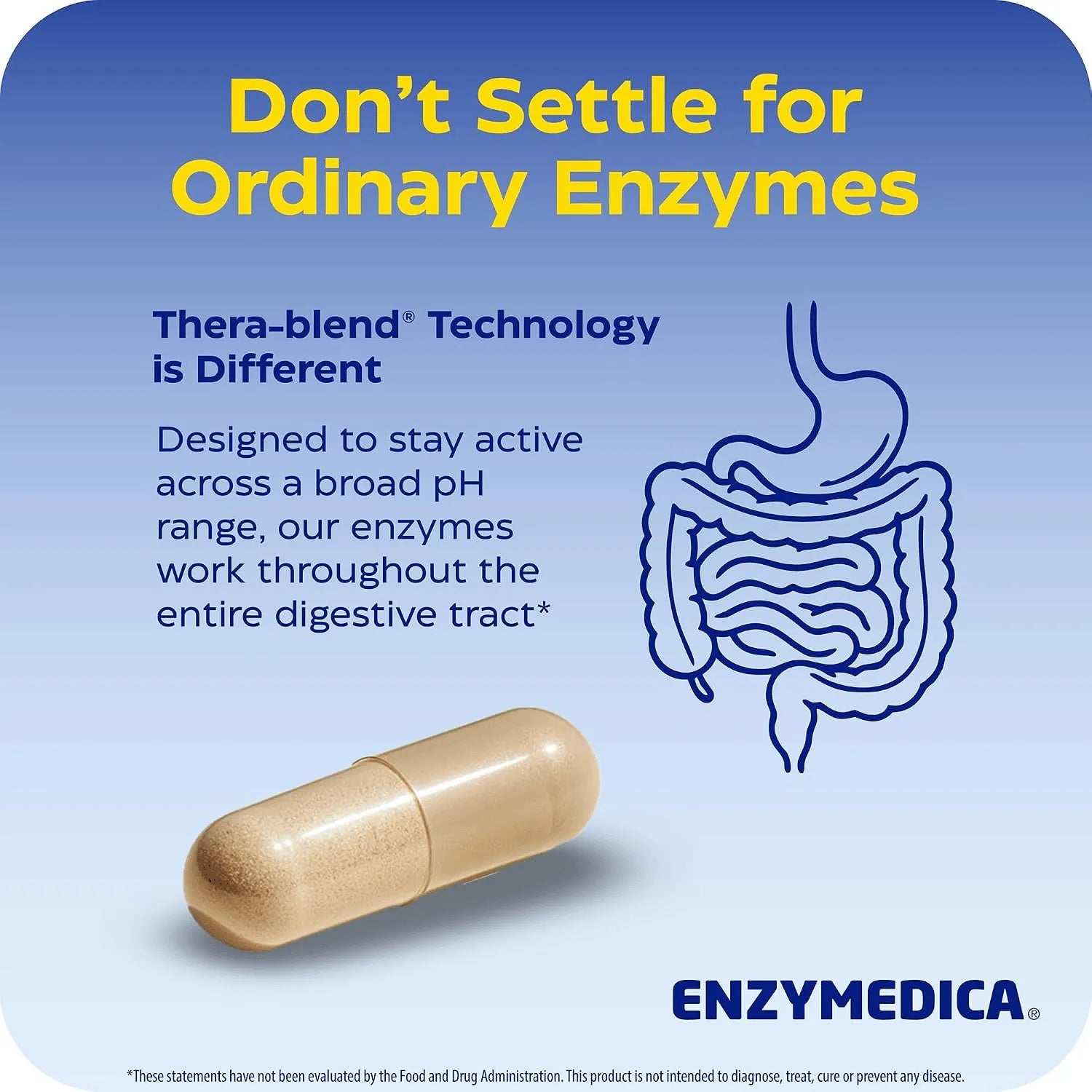 Enzymedica, Digest Gold con ATPro Máxima concentración, 90 cápsulas