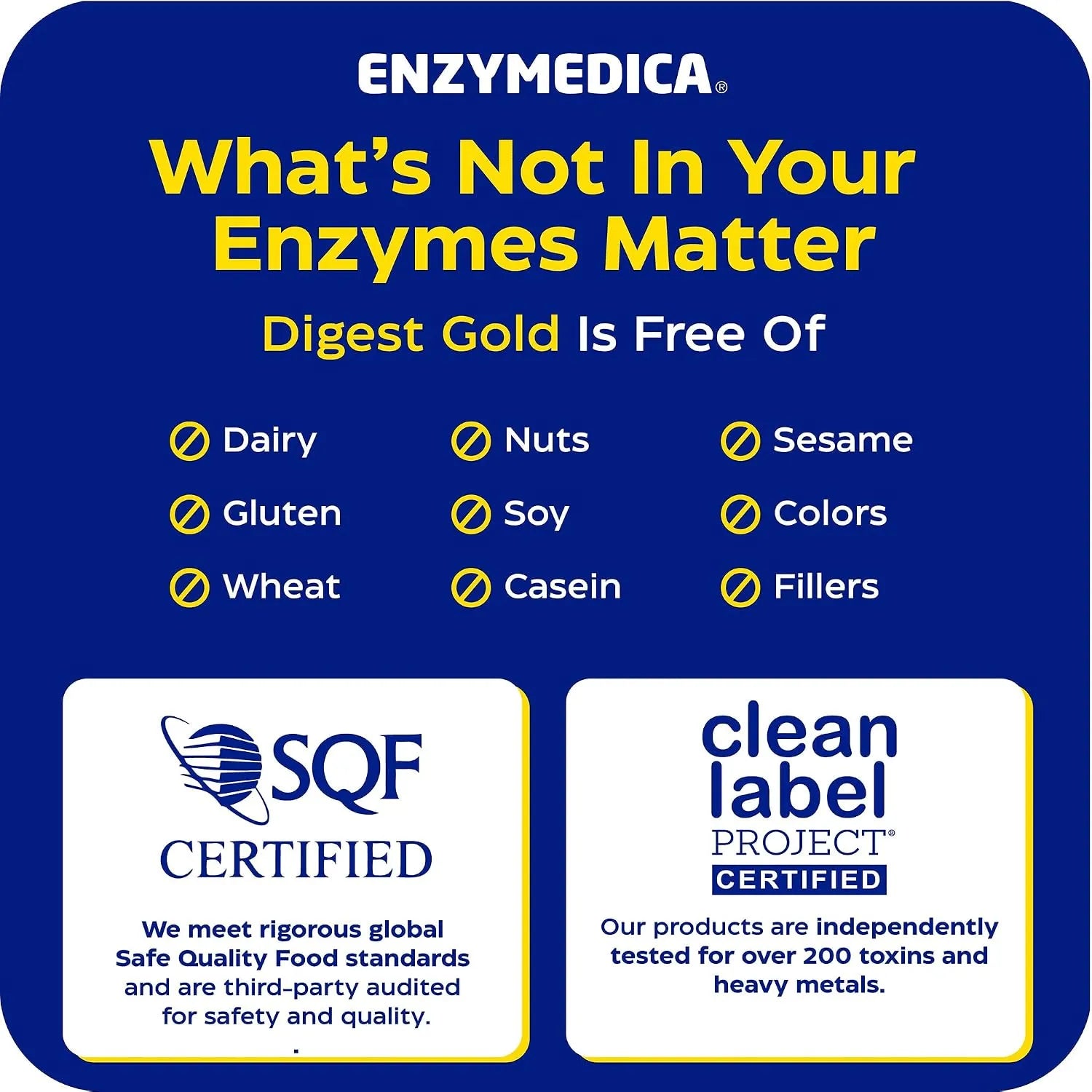 Enzymedica, Digest Gold con ATPro Máxima concentración, 90 cápsulas