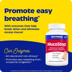 Enzymedica MucoStop 96 Cápsulas Vegetales