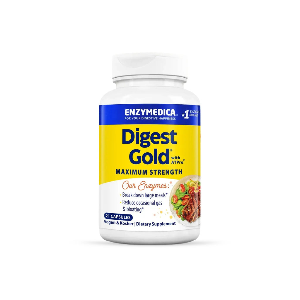 Enzymedica Digest Gold con ATPro 21 Cápsulas Vegetales