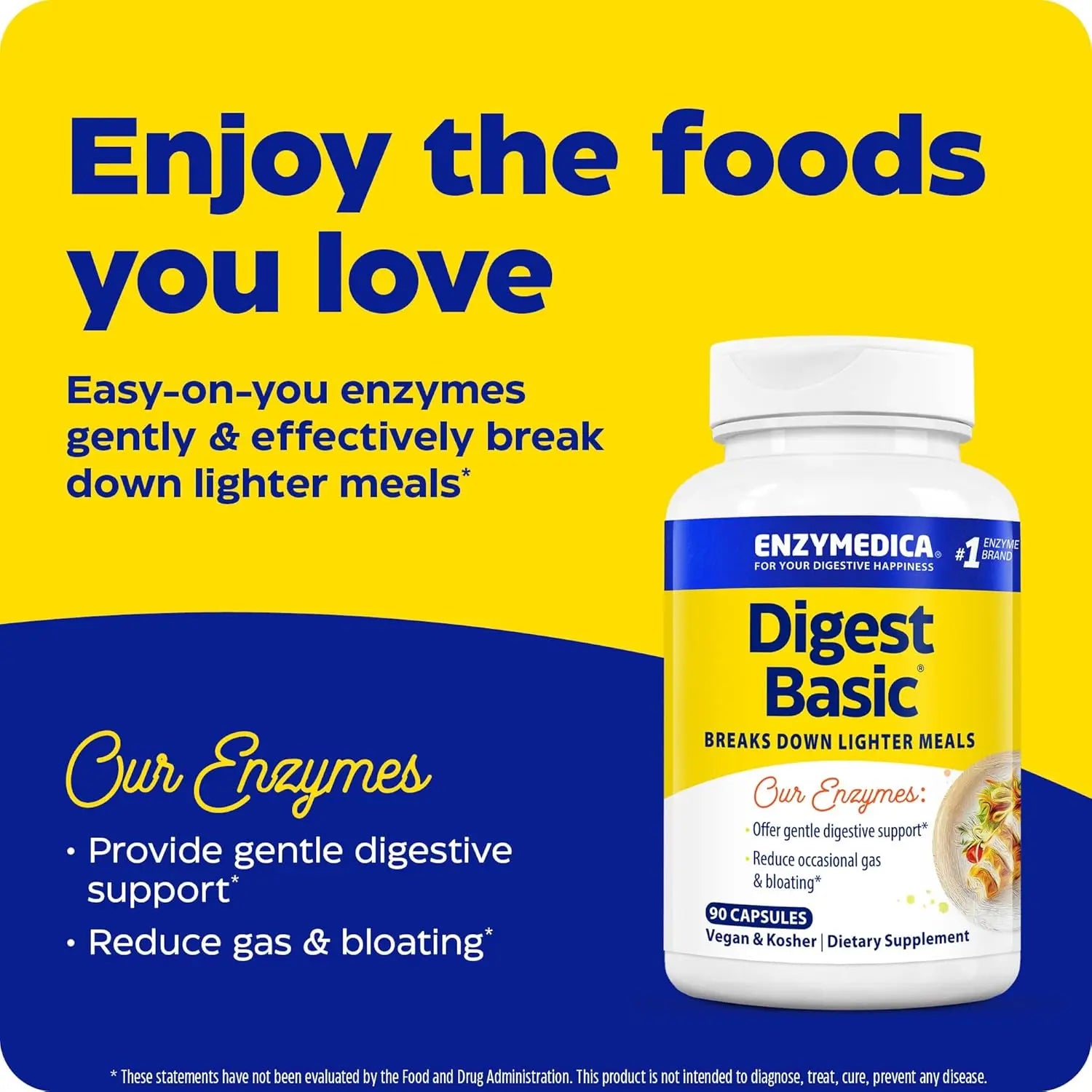 Enzymedica Digest Basic 90 caps sfn