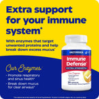 Enzymedica Immune Defense Extra Strength 90 Cápsulas Vegetales