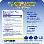 Enzymedica Digest Gold con Probióticos 90 Cápsulas Vegetales