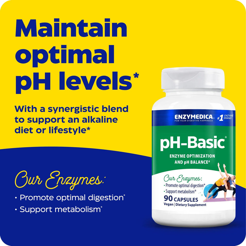 Enzymedica pH-Basic 90 Cápsulas