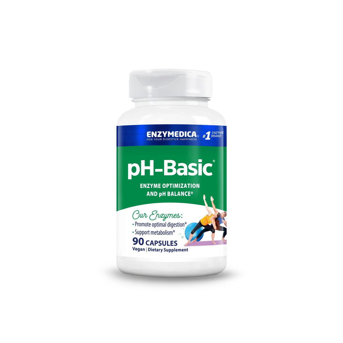Enzymedica pH-Basic 90 Cápsulas